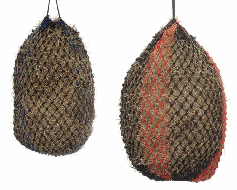 Shires Deluxe Haylage Net Large Black/Red